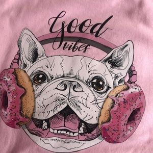 Good vibes children tee! Pink NEW NWT !